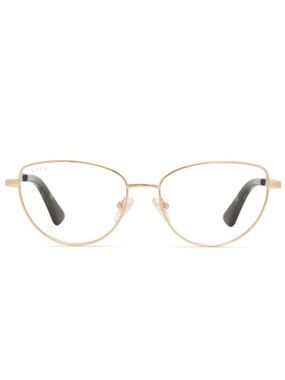 DIFF Keri Blue Light Glasses Gold Tortoise Frames Blue Light Technology Lens NWT